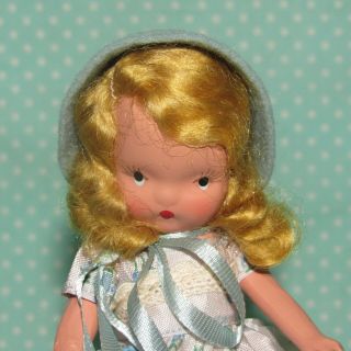 Vintage Nancy Ann Storybook Bisque Doll 115 