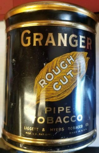 Granger Rough Cut Tobacco Tin
