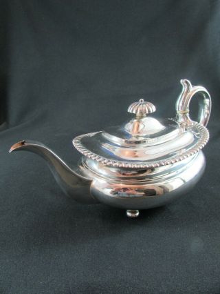 Solid Silver Teapot Sheffield 1861