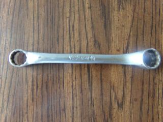 Vintage Snap On Xs1618 1/2” And 9/16” Offset Double Box End Wrench 12 Point