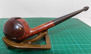 Rare Great Looks/condition Smooth Ball " Nutt Products The Hurricane 85 " Pipe.