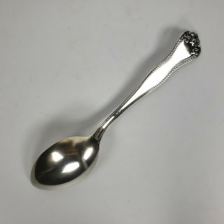 Vintage Milwaukee Wisconsin Souvenir Spoon Sterling Silver City Hall North Wind 2