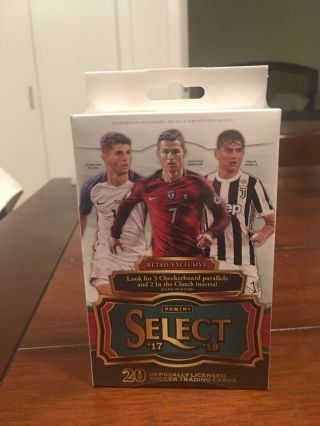2017/18 Panini Select Soccer Retail Hanger Box Messi? Ronaldo?