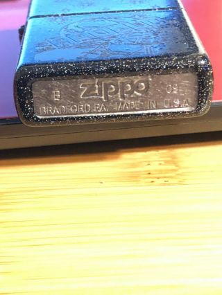 RARE ZIPPO lighter MOON LANDING 40TH Anniversary APOLLO B 09 3