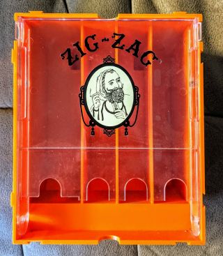 Zig Zag Cigarette Rolling Papers Store Display Dispenser Tobacco Collectible