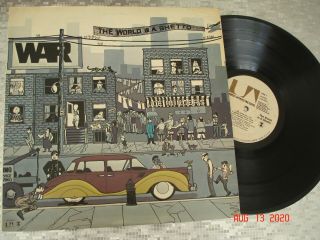 War ‎– " The World Is A Ghetto " Vintage Lp United Artists Records ‎– Uas - 5652