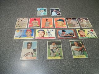 Old Vintage Baseball Cards Set Builders