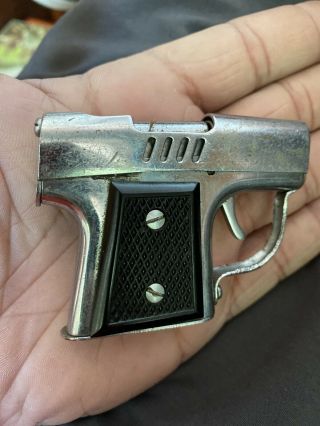 Vintage Made In Occupied Japan Continental York Lighter Gun,  Pistol