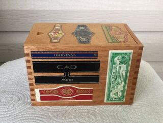 Unique Cigar Box Wooden