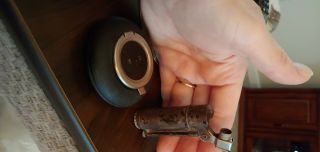 Vintage Wwii Dunhill Trench Cigarette Lighter & Pocket Ashtray