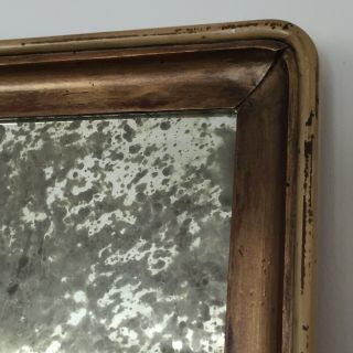 Uttermost Antiqued Gold Leaf Floor Mirror 78 