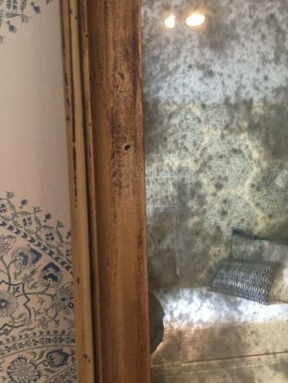 Uttermost Antiqued Gold Leaf Floor Mirror 78 