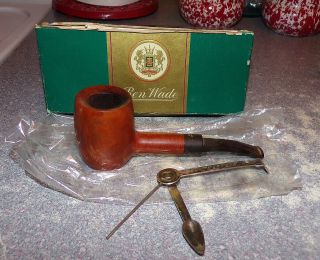 Vintage Ben Wade Made In England Standard Pipe W/box & Tool