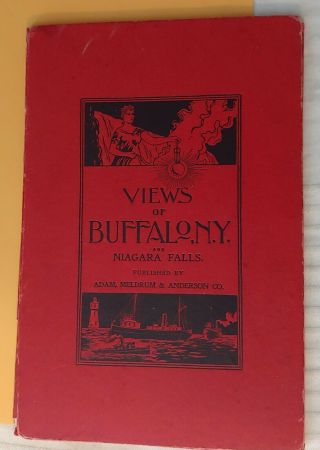 Vintage 1897 Views Of Buffalo,  N.  Y.  & Niagara Falls Booklet A.  M.  & A.