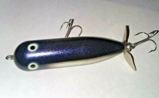 Heddon Magnum Torpedo Nblg (purple Glitter Back) Rare Color