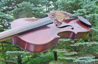 Antique Stradivarius Viola 15 " German Viola Many More In Our Ebay Store