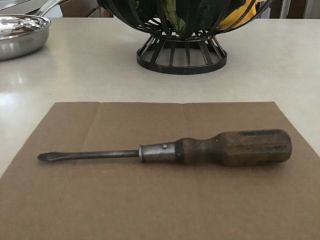Vintage Ford Model T,  Ford Model A Tool Kit Screwdriver Wooden Handle