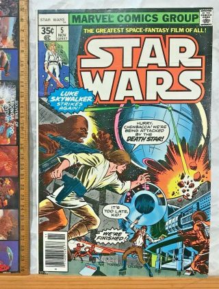 Stan Lee Presents 1977 Vintage Star Wars 5 1st Series Marvel Comics
