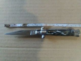 G.  C.  Co.  Vintage Stilleto Folding Lockback Knife 3in Blade 7in Total Length