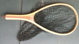 Vintage Wood Trout Fly Fishing Net