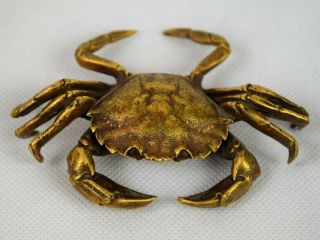 Antique Okimono,  Crab,  Japan,  Meiji Period,  Late 19th.  C.  Bronze
