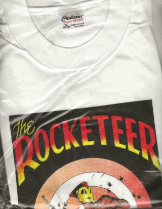 Rocketeer 2 Dave Stevens T - Shirt (vintage From The 80 