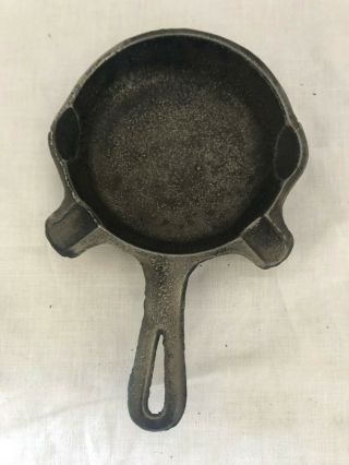 Vintage Griswold Cast Iron Frying Pan Ashtray