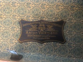 Antique violin and case - violin label says valenzano giovanni maria 3