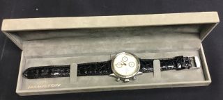Vintage Hamilton 9446 Chronograph Wrist Watch Perfect