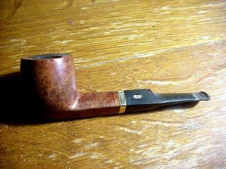 Weber Deep Grain 360 Vintage Estate Tobacco Smoking Pipe With Gold Filled Band
