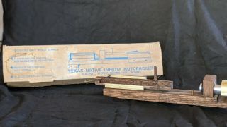 Vintage Texas Native Inertia Nutcracker Model 7141 With Papers