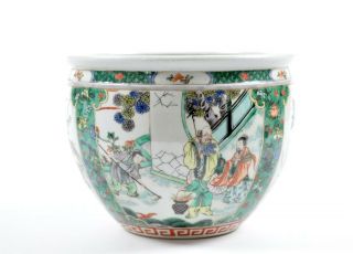 A Fine Chinese Famille Verte Porcelain Jar