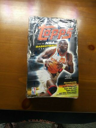 1998 - 99 Topps Basketball Series 2 Factory Hobby Box Acceptable