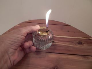 Vintage Colibri Of London Butane Gas Table Lighter