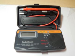 Radio Shack Digital Multimeter 22 - 802 Pocket Size Auto - Ranging Lcd
