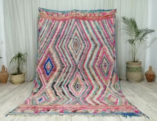 Moroccan Handmade Boujaad Wool Rug 5 