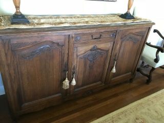 Antique French Country Server Sideboard