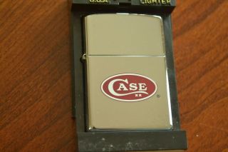 Zippo Lighter,  Case Cutlery Xx Red Label,  Hi - Pol Chrome,  Xv/1999,  M1115