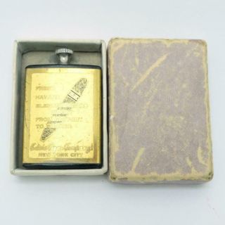 Vintage Edwin Cigars Advertising Pocket Striker Lighter