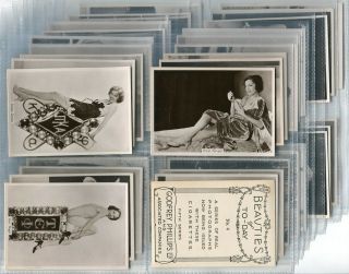Tobacco Card Set,  Godfrey Phillips,  Beauties Of Today,  5th Series,  Pinups,  1938
