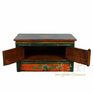 Antique Tibetan Altar Prayer Coffee Table 2