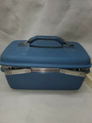 Vintage Samsonite Train Case - Royal Montbello Ii - With Tray And Key