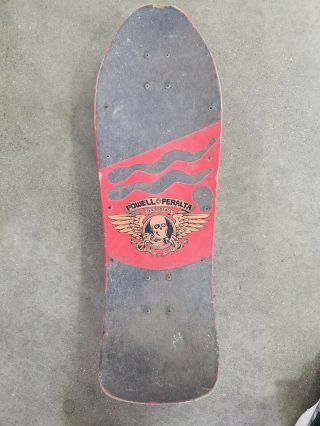 Powell Peralta Vintage Skateboard Mike Mcgill Toxic Secret Wheels