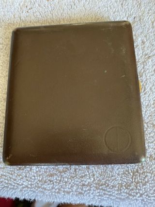 Vintage Dunhill Brown Leather Cigarette Holder Case Germany