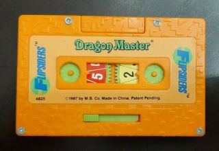 Flipsiders Dragon Master 4825 Milton Bradley Mb 1987 Vintage Retro Game