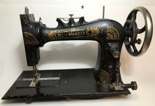 Antique Rare Wanzer C Sewing Machine 1880s