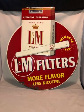 L&m Cigarrettes Sign