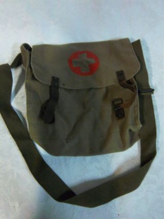 Rothco Military 13x11 " With Adjustable Strap Medic Bag Combat Vintage Cotton