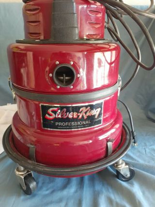 Canister Only - Vintage Silver King Professional 73b - 2 Vacuum Cleaner 73b2