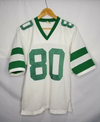 Vintage York Jets 80 Wayne Chrebet Nfl Football Jersey Size Med Ravens Knit